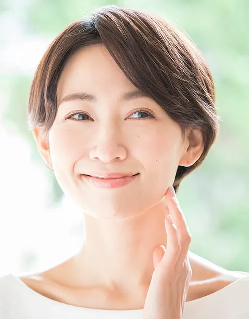 いつまでも若々しい女性